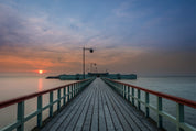 Sunset walkway