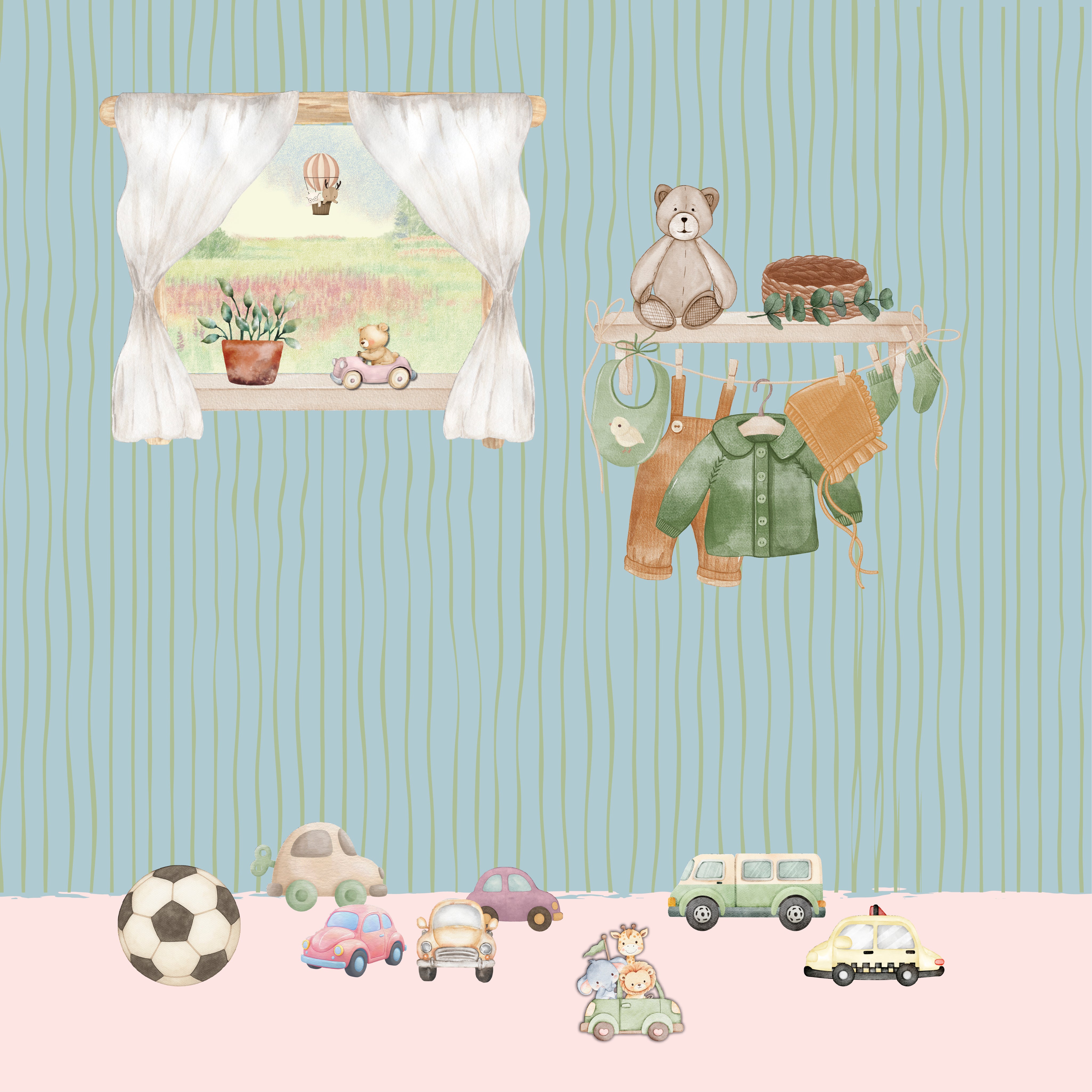 Villa Wildes blå rum