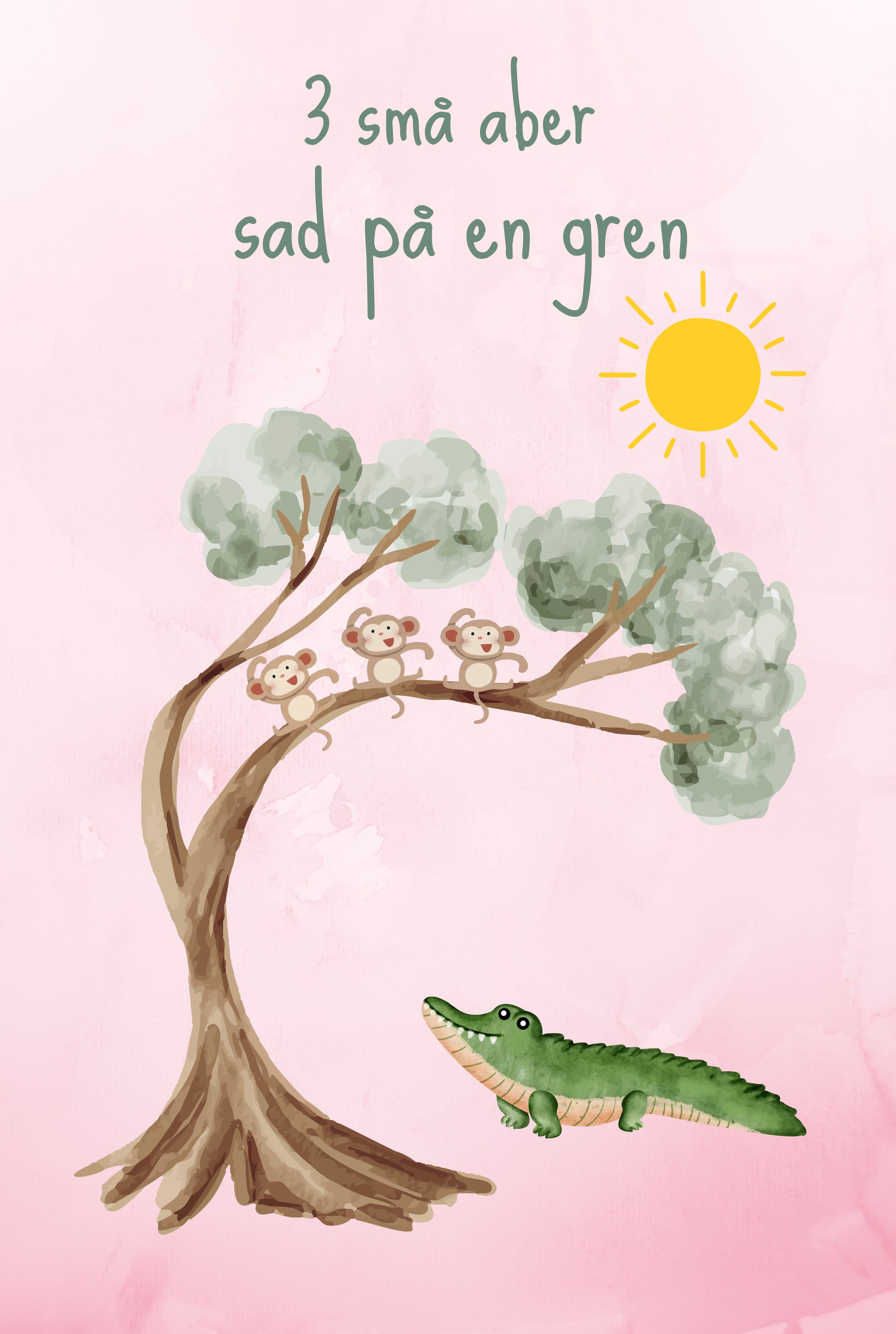 Vi synger 3 små aber
