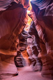 Walking through Antelope Canyon I