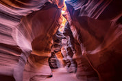 Walking through Antelope Canyon I