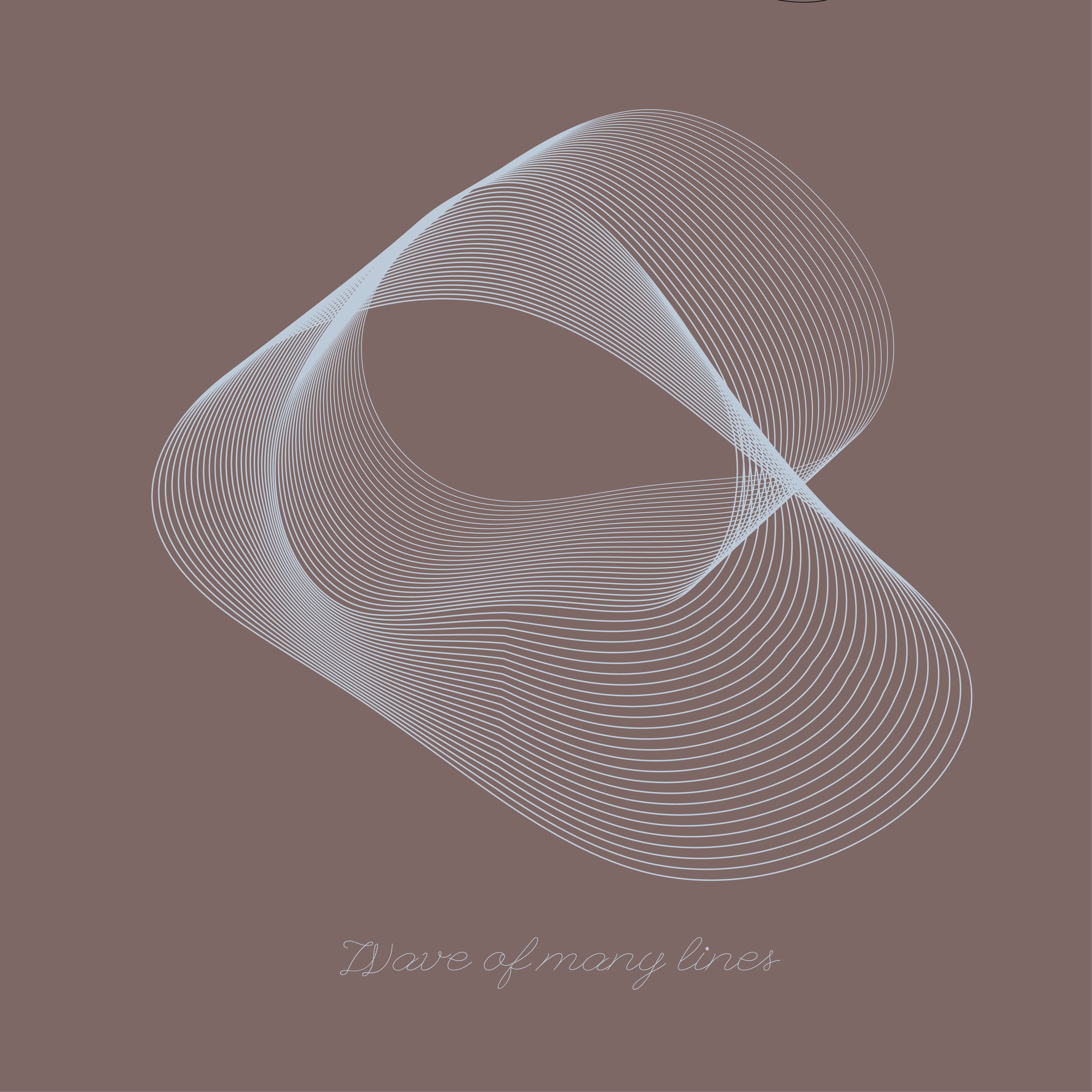 Wave of many lines